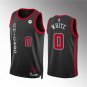 Men & Youth Chicago Bulls Coby White City Edition Black Jersey
