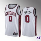 Men & Youth Chicago Bulls Coby White City Edition White Jersey