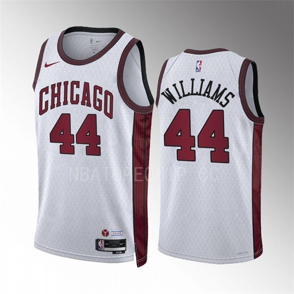 Men & Youth Chicago Bulls Patrick Williams City Edition White Jersey