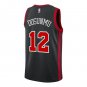 Men & Youth #12 Ayo Dosunmu Chicago Bulls 2023-24 City Edition Black Jersey