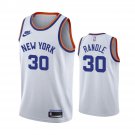 Men & Youth #30 Julius Randle New York Knicks Classic Edition White Jersey
