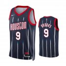 Men & Youth #9 Dillon Brooks Houston Rockets 2022-23 City Edition Navy Blue Jersey