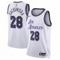Men & Youth #28 Rui Hachimura Los Angeles Lakers CIty Edition White Jersey