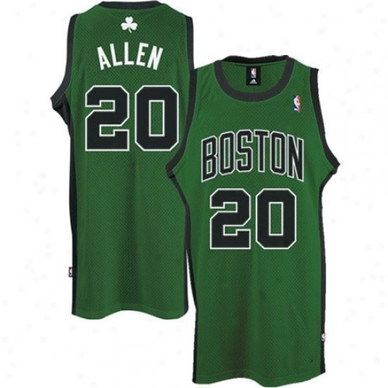 Men & Youth #20 Ray Allen Boston Celtics Green Jersey