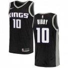 Men & Youth #10 Mike Bibby Sacramento Kings Black Jersey