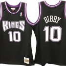 Men & Youth #10 Mike Bibby Sacramento Kings Black Jersey