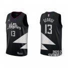 Men & Youth #13 Paul George Los Angeles Clippers Statement Edition Black Jersey