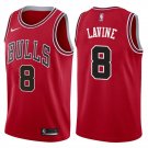 Men & Youth #8 Zach LaVine Chicago Bulls Icon Edition Red Jersey