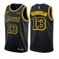 Men & Youth #13 Wilt Chamberlain Los Angeles Lakers City Edition Black Jersey