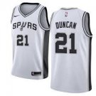 Men & Youth #21 Tim Duncan San Antonio Spurs Association Edition White Jersey