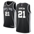 Men & Youth #21 Tim Duncan San Antonio Spurs Icon Edition Black Jersey