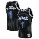 Men & Youth #1 Tracy McGrady Toronto Raptors Throwback Edition Black Jersey
