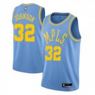 Men & Youth #32 Magic Johnson Los Angeles Lakers MPLS. Edition Blue Jersey