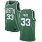 Men's #33  Larry Bird Boston Celtics Icon Edition Green Jersey