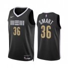Men & Youth #36 Marcus Smart Memphis Grizzlies 2022-23 City Edition Black Jersey