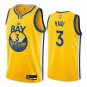 Men & Youth #3 Chris Paul Golden State Warriors Statement Edition Gold Jersey