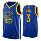 Men & Youth #3 Chris Paul Golden State Warriors 2022-23 Icon Edition Royal Jersey