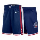 Men's Brooklyn Nets 2021-22 Season 75th Anniversary City Edition Blue Pocket Shorts