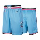 Men's Miami Heat Blue 2019-20 City Edition Blue Shorts
