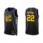 Men & Youth #22 Andrew Wiggins Golden State Warriors 75th Anniversary City Edition Black Jersey