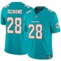Men's Miami Dolphins #28 De'Von Achane Aqua 2024 F.U.S.E. Vapor Limited Football Jersey