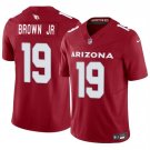 Men's Arizona Cardinals #19 Anthony Brown JR Red 2024 F.U.S.E. Vapor Untouchable Jersey