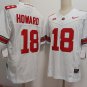 Men's Ohio State Buckeyes #18 Will Howard White FUSE College Football Jersey