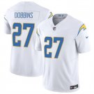 Men's Los Angeles Chargers #27 J.K. Dobbins White 2024 F.U.S.E. Vapor Limited Stitched Jersey