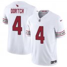 Men's Arizona Cardinals #4 Greg Dortch White 2024 F.U.S.E. Football Stitched Jersey