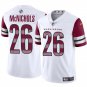 Men's Washington Commanders #26 Jeremy McNichols White 2024 Vapor Limited Football Jersey