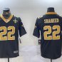 Men's New Orleans Saints #22 Rashid Shaheed Black With Team Patch 2024 Vapor Jersey