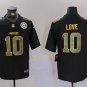 Men's Green Bay Packers Jordan Love Black Fashion Vapor Limited Jersey