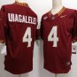 Men's Florida State Seminoles #4 DJ Uiagalelei 2024 F.U.S.E. Limited Garnet College Football jersey