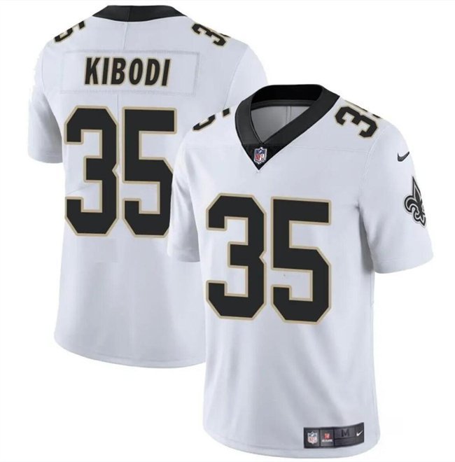 All Size New Orleans Saints Jacob Kibodi White Vapor Limited Jersey