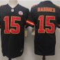 All Size Kansas City Chiefs Patrick Mahomes Black F.U.S.E. Vapor Untouchable Limited Jersey
