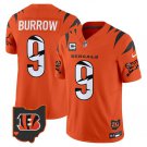 Any Sizes Cincinnati Bengals Joe Burrow Orange F.U.S.E. Special Vapor Football Jersey