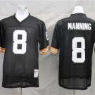 Men's New Orleans Saints Archie Manning Black Throwback Football Stitched Jersey