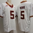 Men's Florida State Seminoles Jared Verse White College Football F.U.S.E. Jersey