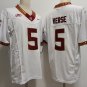 Men's Florida State Seminoles Jared Verse White College Football F.U.S.E. Jersey
