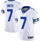 Men's Seattle Seahawks Geno Smith White Throwback Vapor Stitched Football Jersey