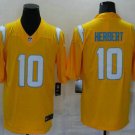 Men's & Womens Chargers Justin Herbert Los Angeles Inverted Legend Jersey Gold
