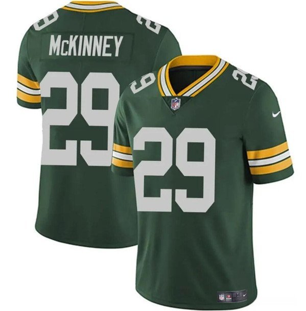 Men's Green Bay Packers Xavier McKinney Green Vapor Limited Football Jersey