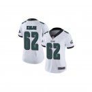 Women's #62 Jason Kelce Philadelphia Eagles Color Rush Limited White Jersey