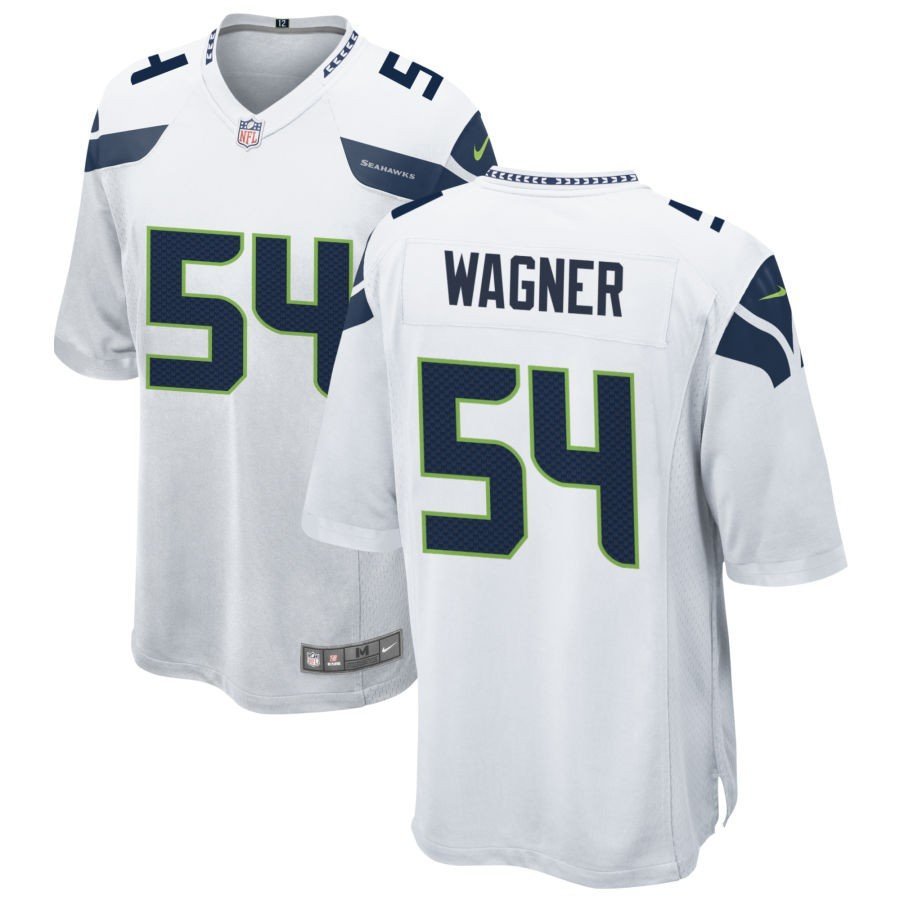Men & Youth #54 Bobby Wagner Seattle Seahawks White Game Jersey