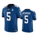 Men & Youth #5 Anthony Richardson Indianapolis Colts Royal Indiana Nights Limited Jersey