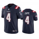Men & Youth #4 Bailey Zappe New England Patriots Color Rush Vapor Limited Navy Jersey