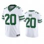 Men & Youth #20 Breece Hall New York Jets Legacy Color Rush Limited White Jersey