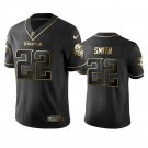 Men & Youth #22 Harrison Smith Minnesota Vikings Blcak Golden Edition Jersey