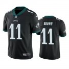 Men & Youth #11 A.J. Brown Philadelphia Eagles Color Rush Limited Black Jersey