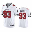 Men & Youth #93 Carl Nassib Tampa Bay Buccaneers Color Rush Limited White Jersey